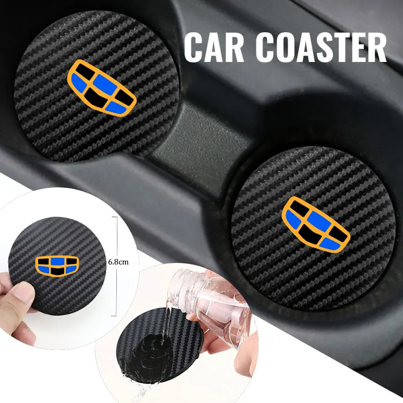 Для Geely, 2 шт., держатель для бутылки с водой, коврик, Противоскользящий коврик Coolray Emgrand X6 X7 EC7 Atlas Boyue GC6, детали EC8 Для Geely, 2 шт., держатель для бутылки с водой, коврик, Противоскользящий коврик Coolray Emgrand X6 X7 EC7 Atlas Boyue GC6, детали EC8