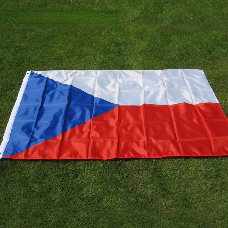 Бесплатная доставка флаг aerlxemrbrae 90*150 см Чехии полиэстер Национальный - купить по