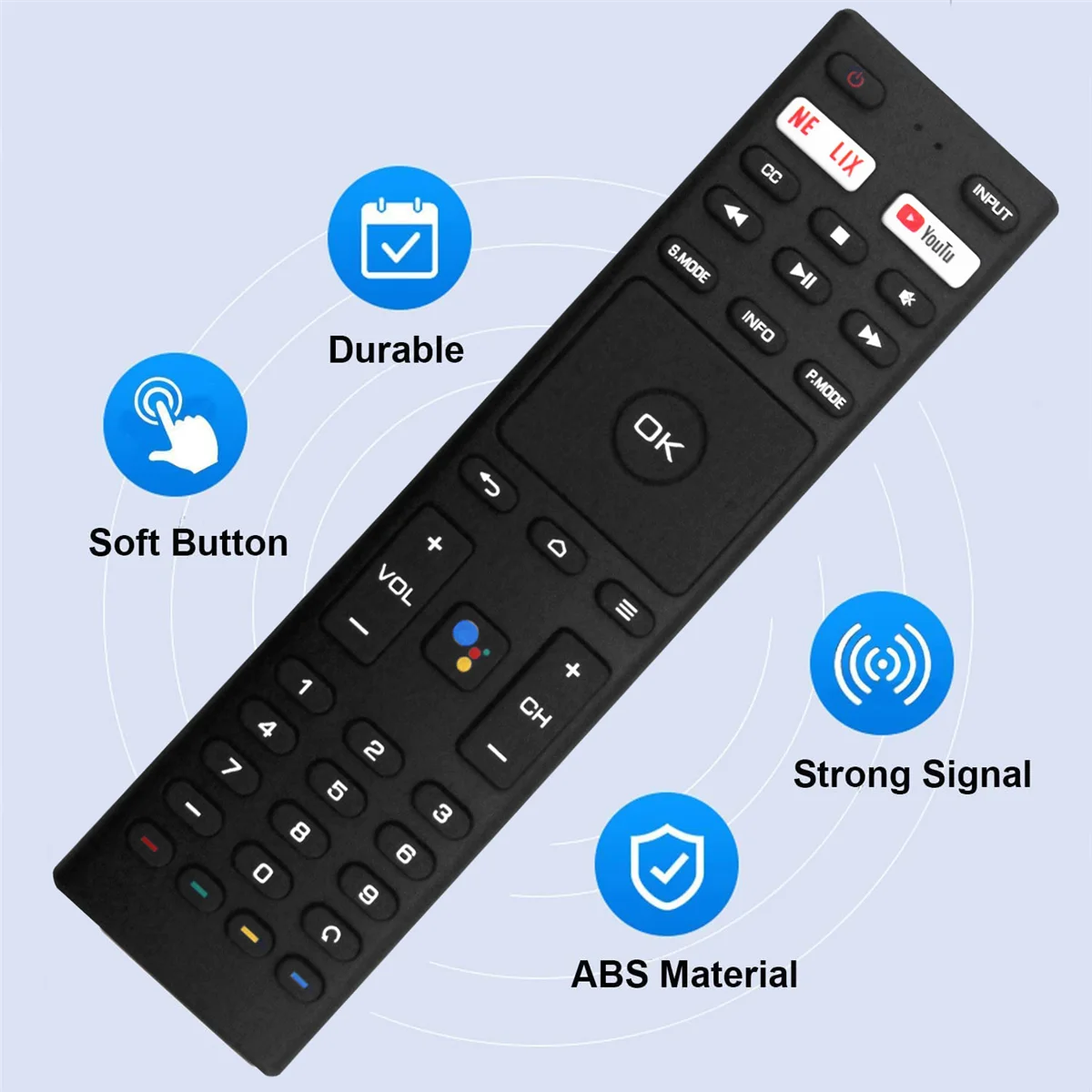 Запасной телефон дистанционное управление для JVC Smart 4K UHD LCD HDTV RM-C3329