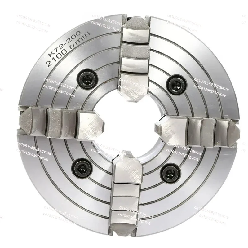 K72-200 Токарный патрон 8 дюймов 200 мм 4-кулачковый независимый SANOU для токарного