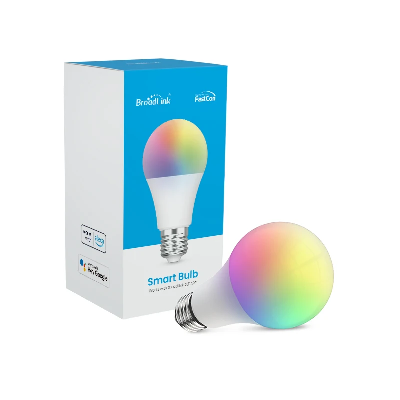 1/2/3/4-Pack E27/E26 сетчатый диммер RGB смарт-лампы Голосовое управление от Alexa Google Assistant