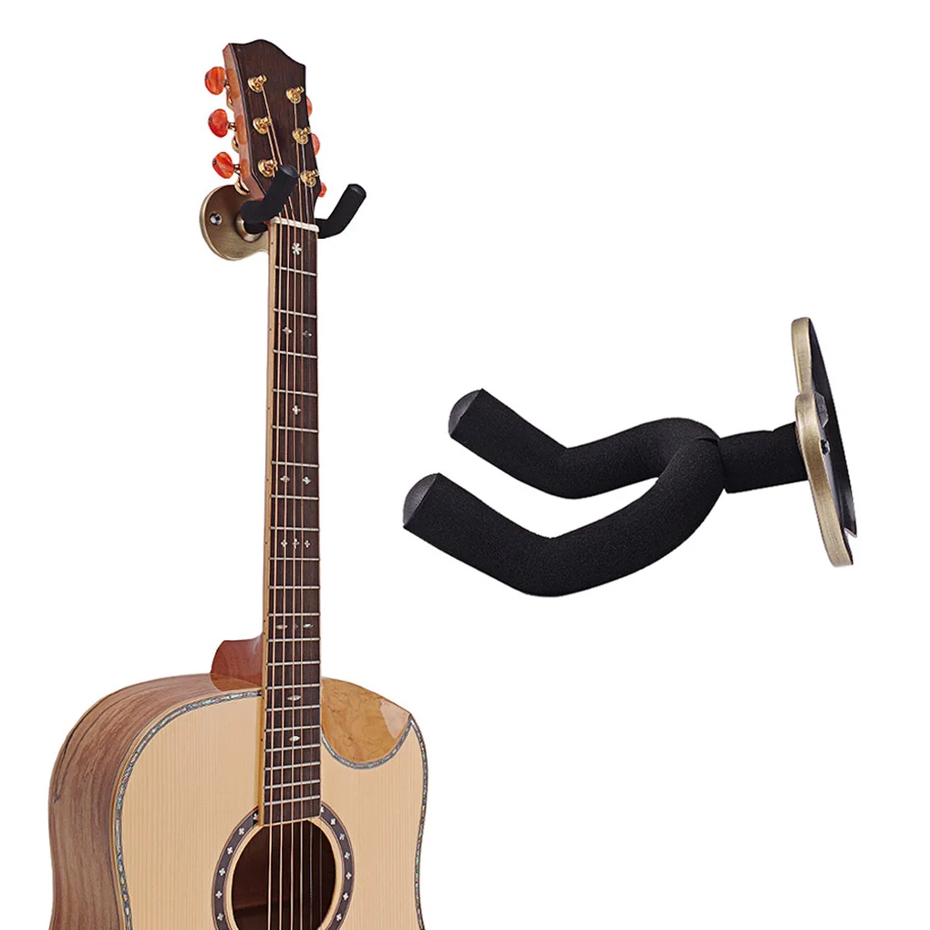 

Wall-mounted Guitar Hanger Simple String Instrument Accessory Displaying Storage Holder Fixator Tool Stable Indoor Guitars Stand