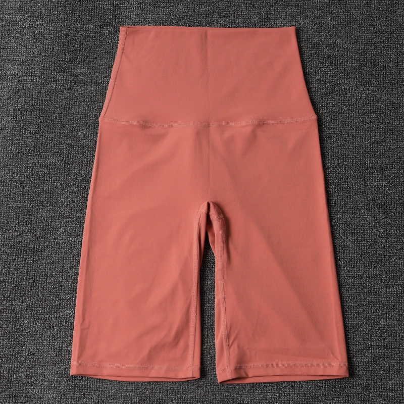 SOISOU нейлоновые женские шорты фитнес йога верховая езда высокая талия