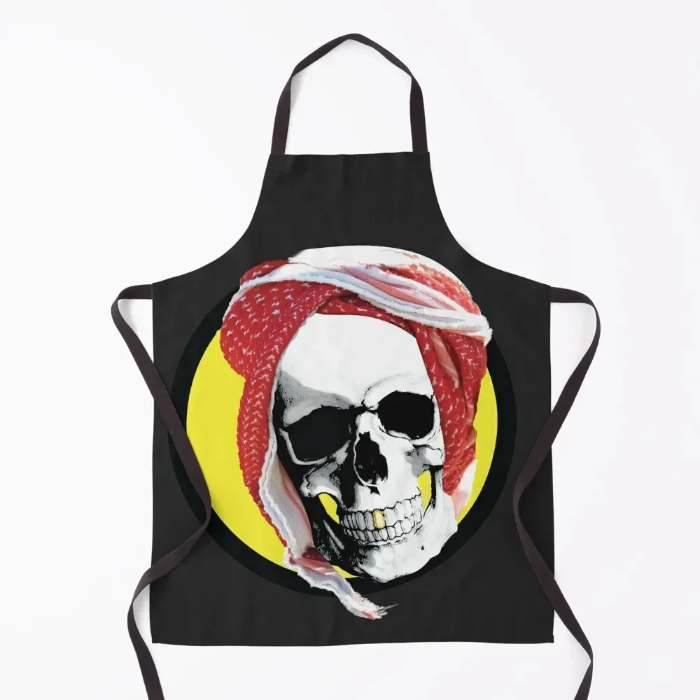 Фартук с черепом Кухня и товары для дома Кухонные бытовые Униформа шеф-повара