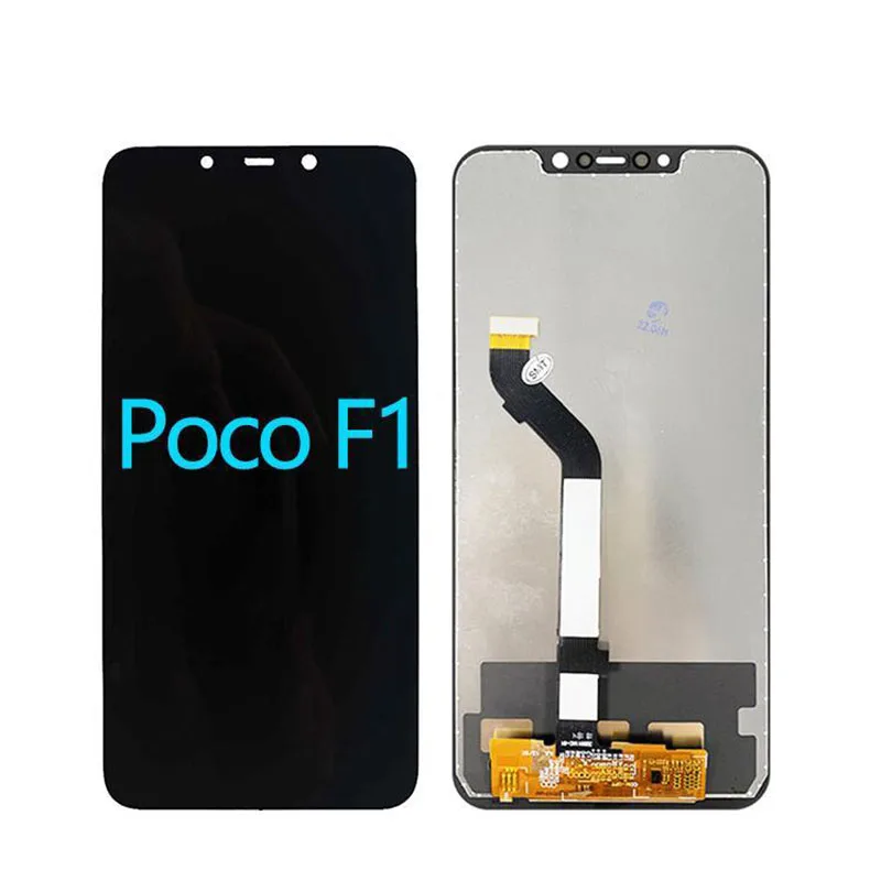 

100% протестированный дисплей для XiaoMi Pocophone POCO F1 ЖК сенсорный экран дигитайзер в сборе Ремонт для Xiaomi PocophoneF1