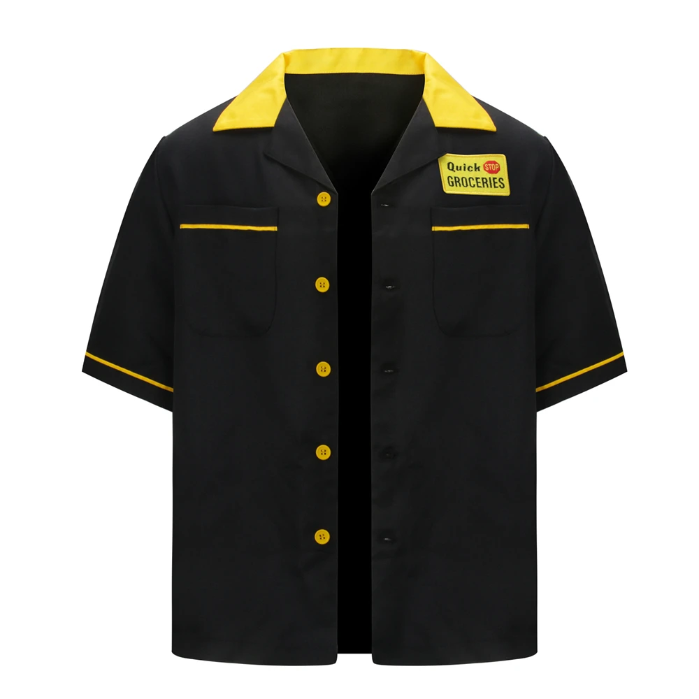 Футболка для косплея черного цвета взрослых