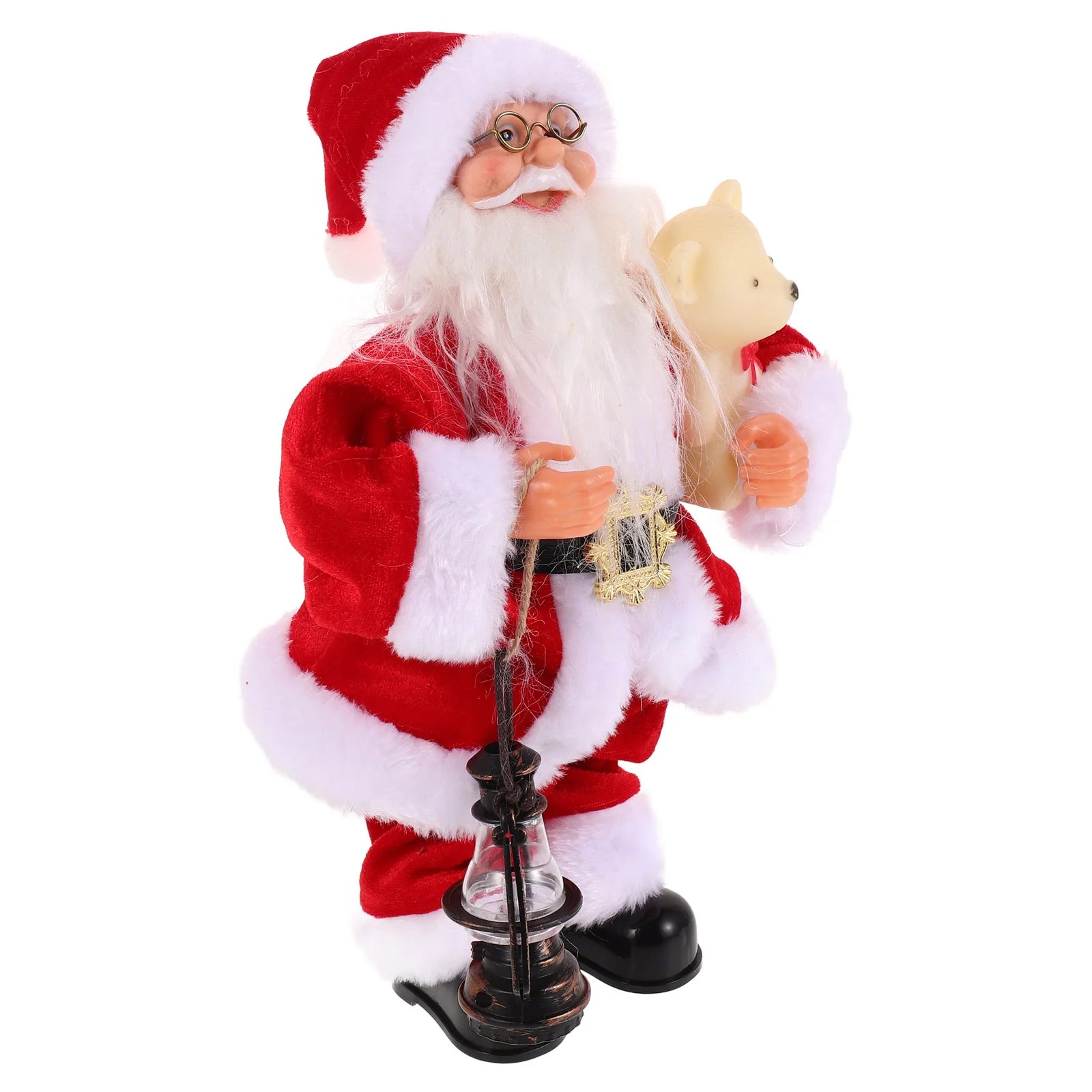 Игрушка Санта-Клауса Рождественская фигурка Тверкинг Плюшевая электрическая