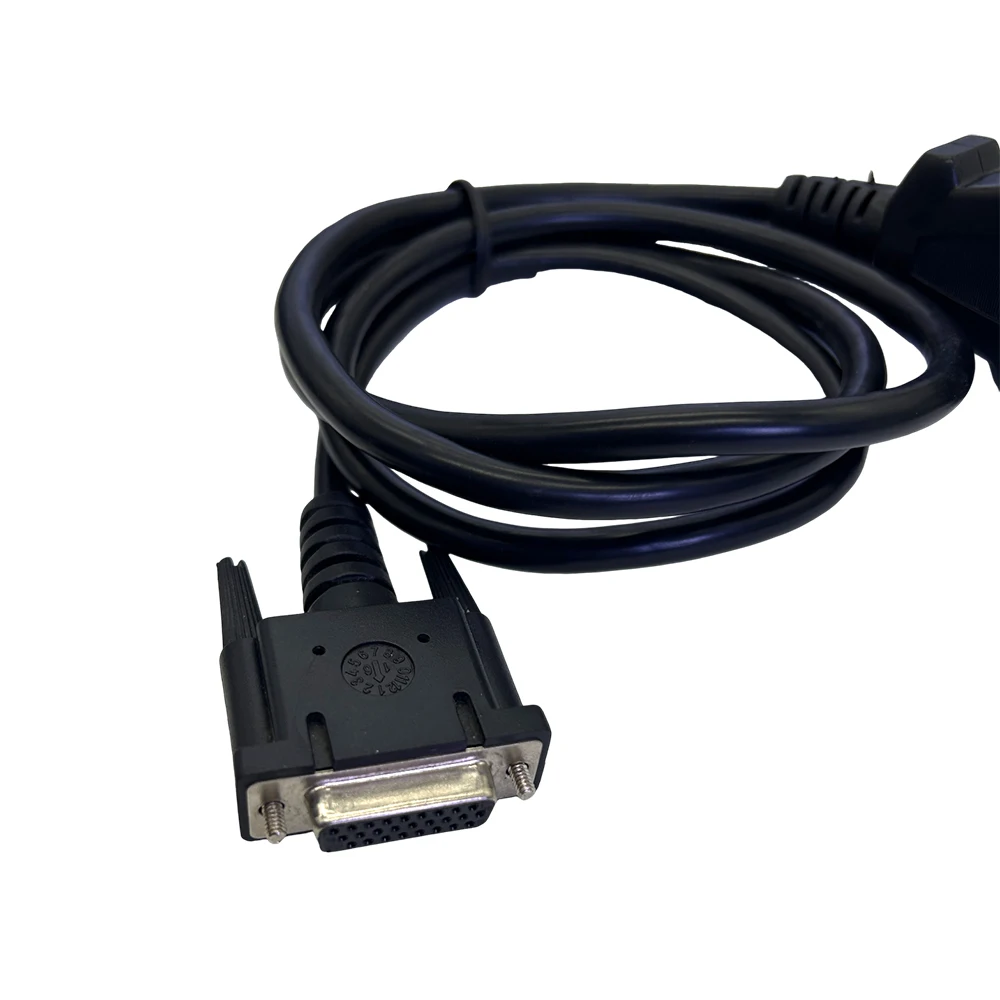 Фото Адаптерный удлинительный кабель OBD2 16Pin на DB26, диагностический кабель OBDII DB26 для автомобилей GM MDI. №3