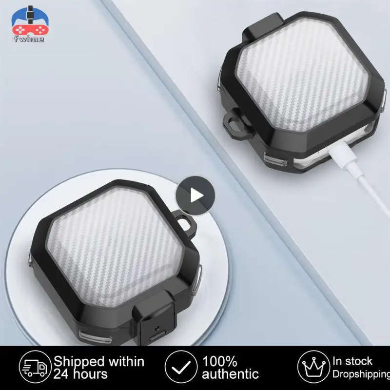 

Anti-sweat And Anti-scratch Carbon Fiber Earphone Cover Charging Hole Design Comfortable And Durable Earphone Case Transparent