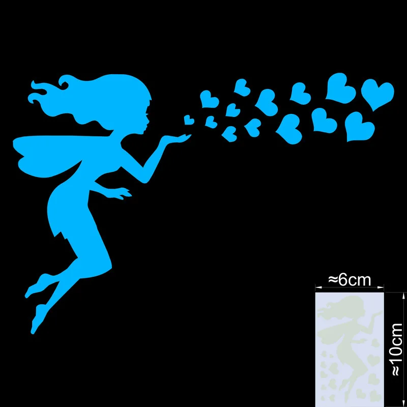 

Светящиеся наклейки NICELET Сказочные сердца