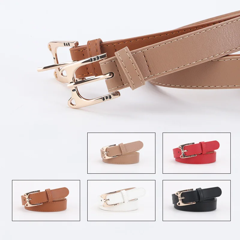 

High-quality Alloy Pin Buckle Belts Black Waistband Belt 2023 New Pattern Woman Fashion Hot Sale Leather Belts Dropshipping