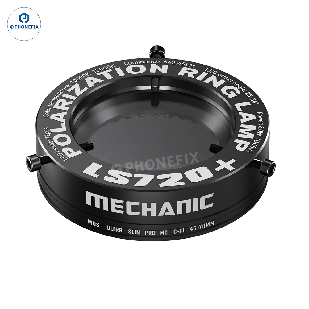 

Mechanic LS720+ Поляризованный кольцевой светильник для микроскопа