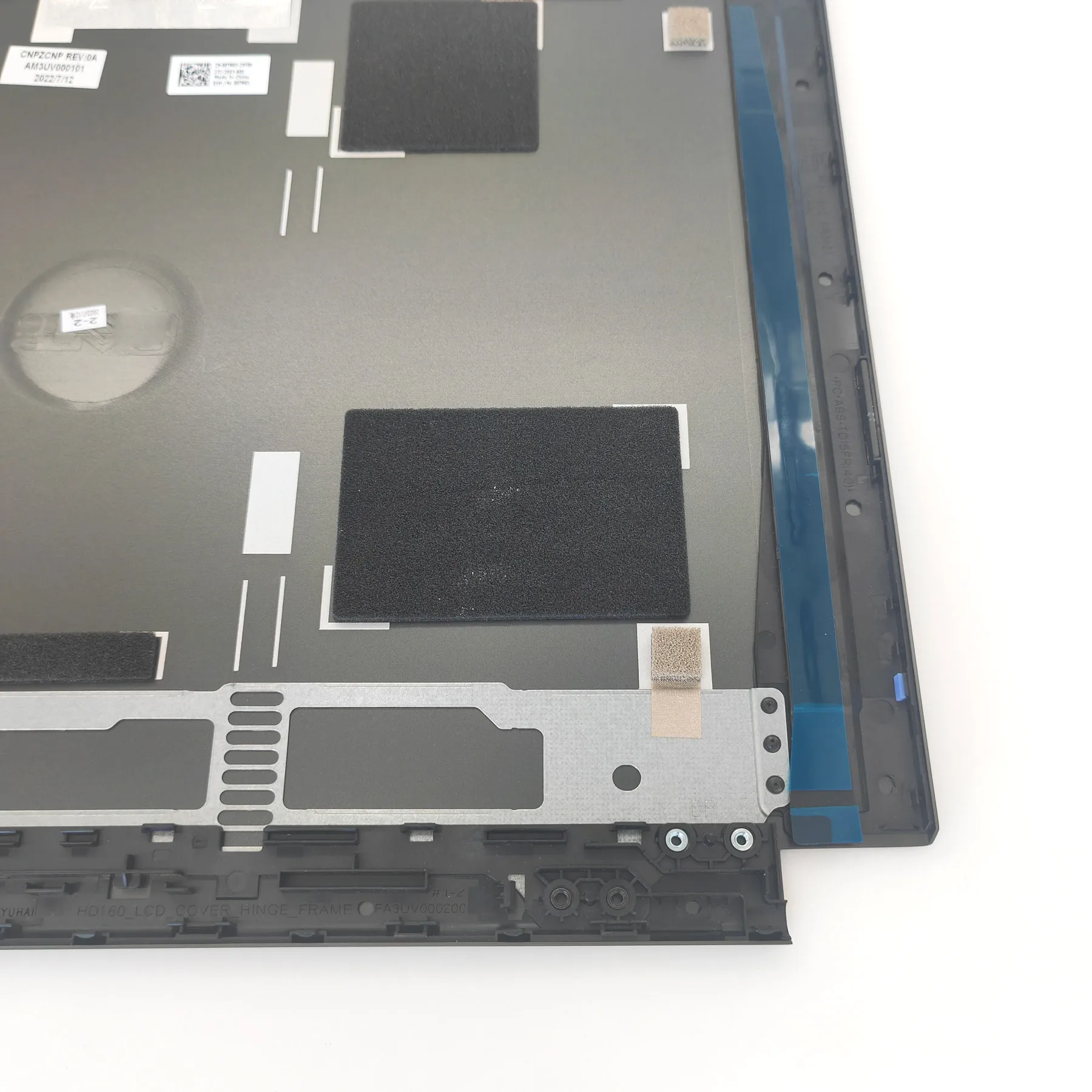 Сменная задняя крышка ЖК-дисплея для Dell Gaming G16 7620 7625 Series ноутбука 08TMKD Черная