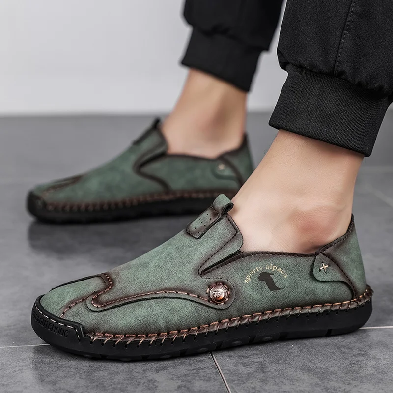Designer Breathable Shoes Trendy Sports High Quality Leather Shoes
