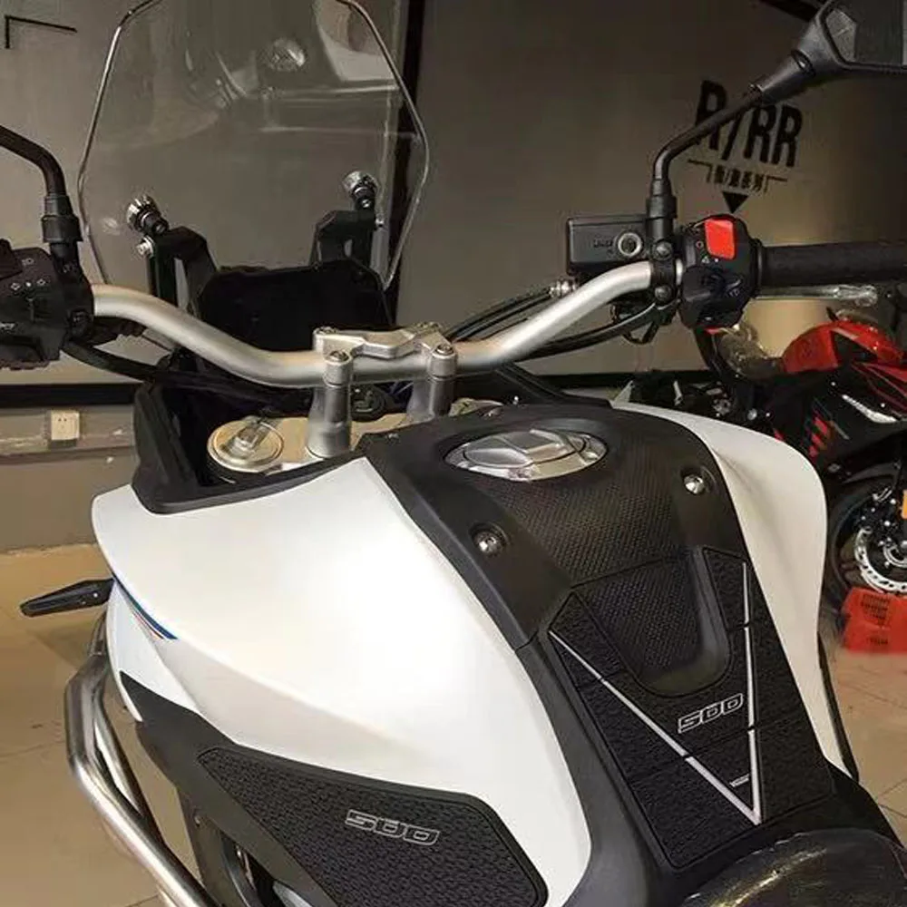 

Защитная наклейка для бака, наклейка для Loncin Voge 500DS 500 DS, газовый коленный захват, боковая тяговая подушка для бака