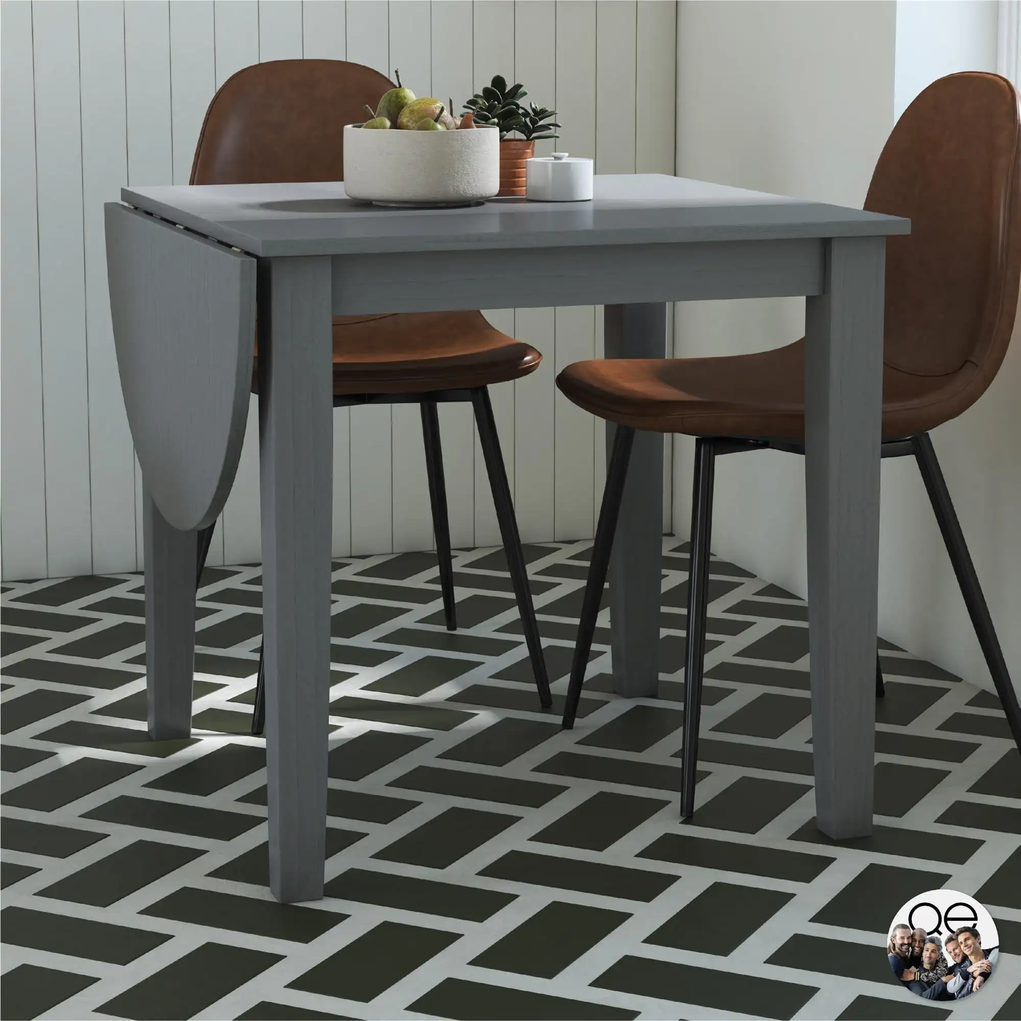 

Corey Drop Leaf Table, Eat-In Kitchen Furniture, Gray
