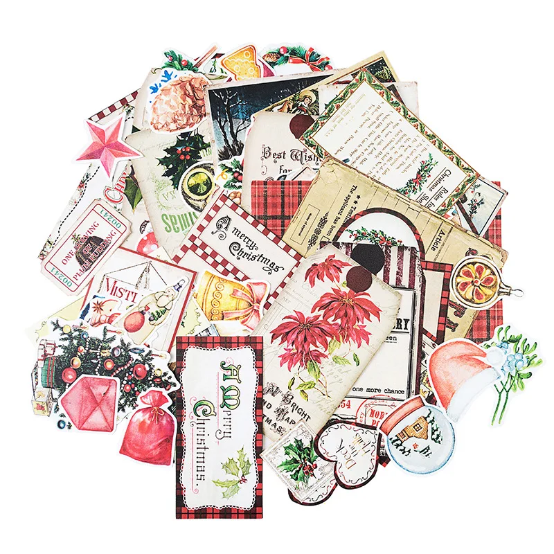 

138 шт./лот блокноты для записей Липкие заметки Рождественская тема нежелательный журнал наклейки для скрапбукинга канцелярские принадлежн...