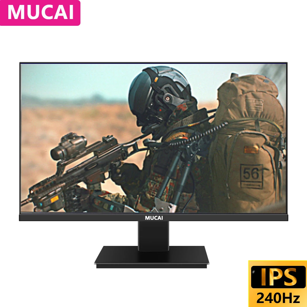 MUCAI 25-дюймовый ПК 240 стандартный настольный компьютер ЖК-дисплей для геймеров HD плоская панель HDMI-Совместимость/DP