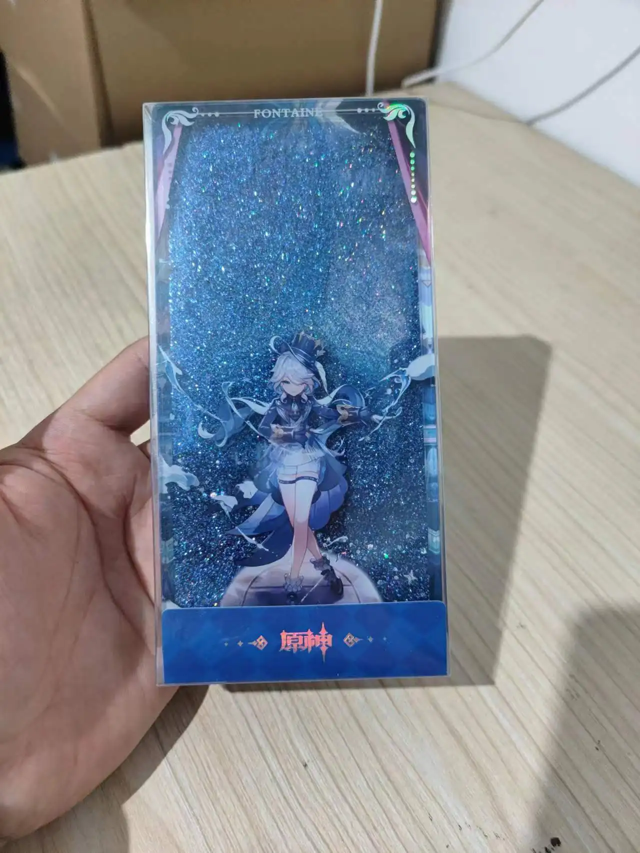 Furina акриловый MiHoYo оригинальный Genshin Impact официальная акриловая стоячая карта