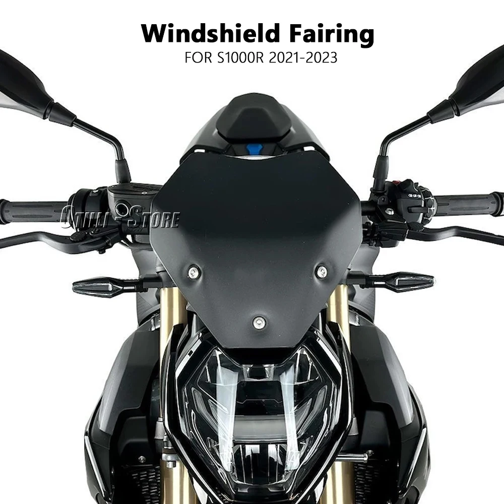 Новое лобовое стекло мотоцикла S1000R для BMW S1000 R S 1000 2021 2022 2023 ветрозащитный экран