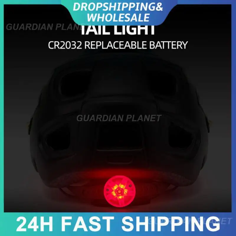 

15 Ventilation Holes Road Mountain Bike Helmet Streamline Bike Supplies With Warning Light Riding Helmet Removable Batfox