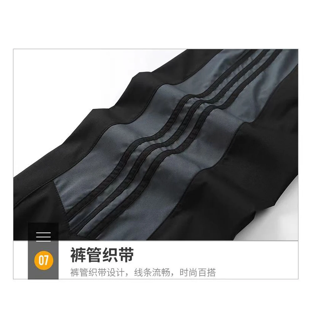 Осень 2024 кардиган на молнии BMW повседневный спортивный комплект модный и