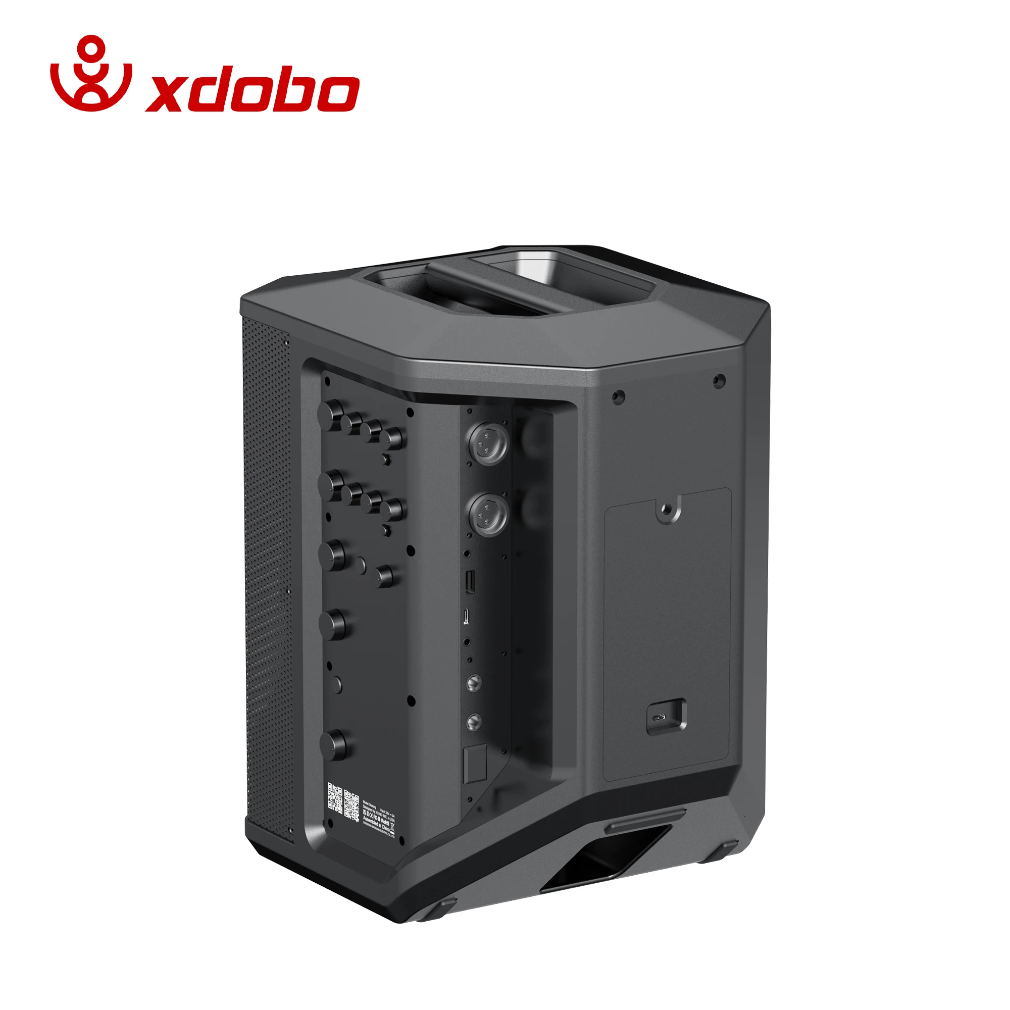 Фото Xdobo Sinoband Audio Wukong 300 Ватт, полнодиапазонная домашняя караоке-система, портативная профессиональная аудиосистема, уличная компьютерная колонка №3