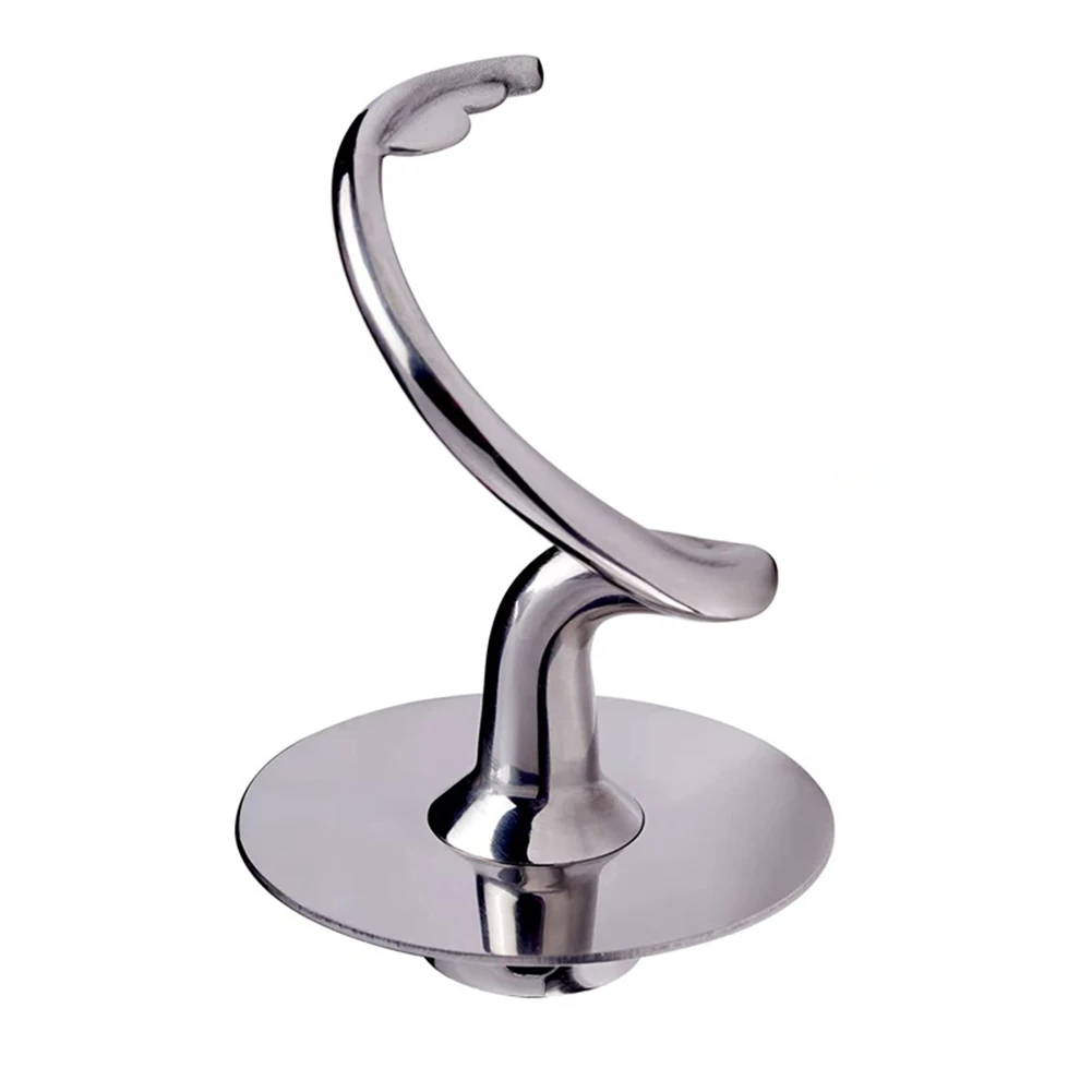 Dough Hook Stainless Steel Attachment Stand Mixer Mixing Head Spiral Accessories Dough Mixer Replacement for K45SS KSM75 KSM110