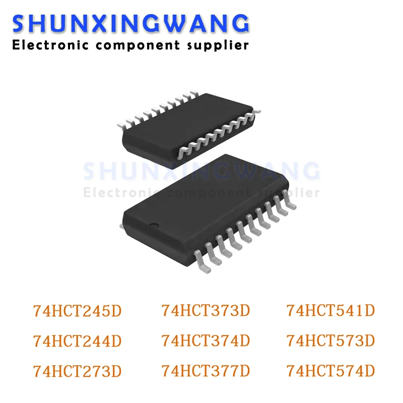 10 шт. 74HCT245D 74HCT245 SOP-20 SN74HCT245DWR 74HCT244D 74HCT273D 74HCT373D 74HCT374D 74HCT377D 74HCT541D 74HCT573D 74HCT574D