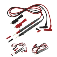 1000v 10a universal digital multimeter probe test leads pin needle tip multi meter tester lead probe wire pen cable