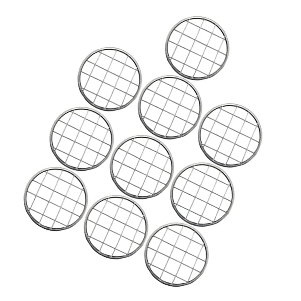 10 шт. сетчатый лист для банок Mason красивый держатель металлическая цветочная