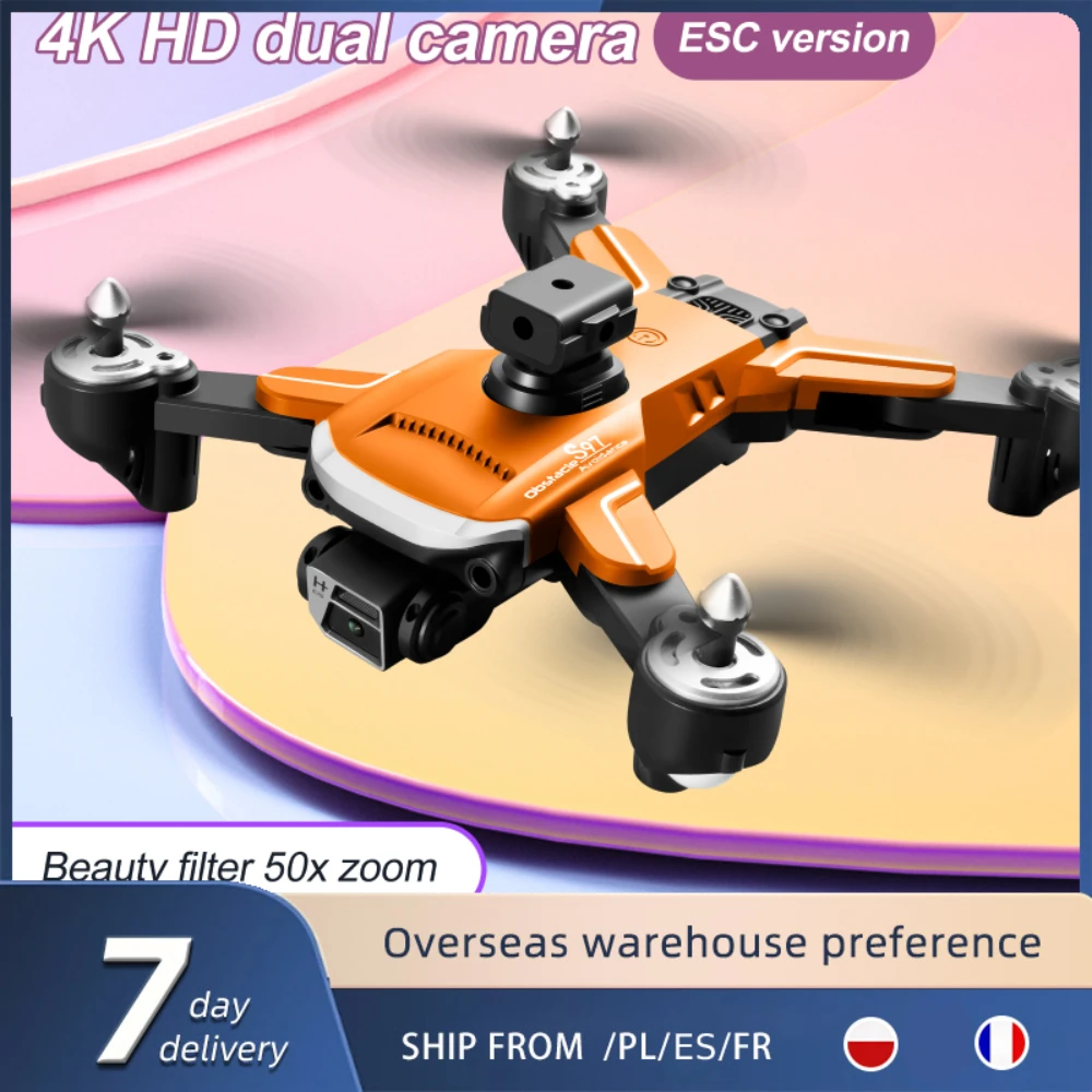 

4K HD Dual Camera Drone Smart Obstacle Avoidance FPV RC Quadcopters Toys