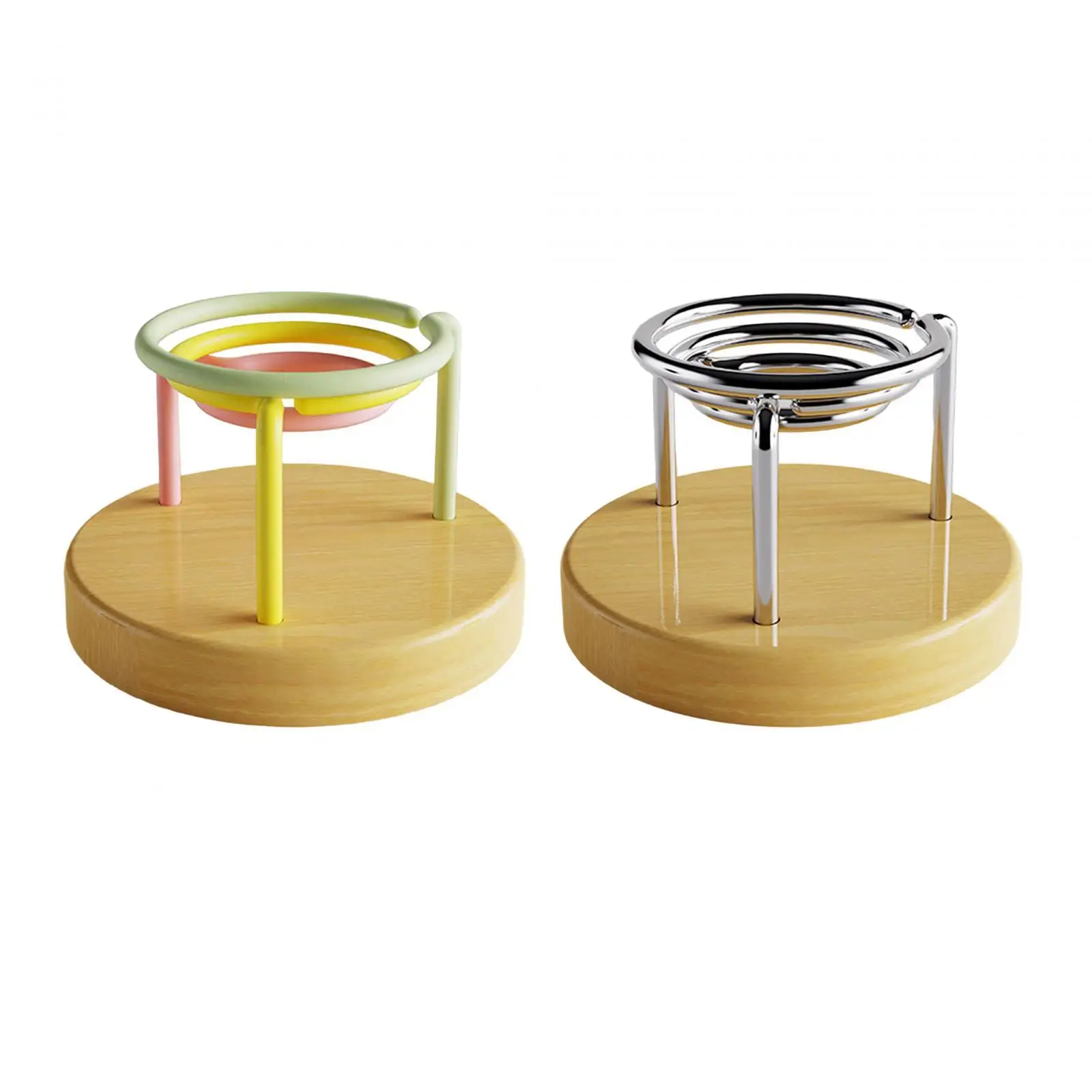 

Dog Bowl Holder Kitty Feeding Station Waterer Water Food Bowls Cat Bowl Rack