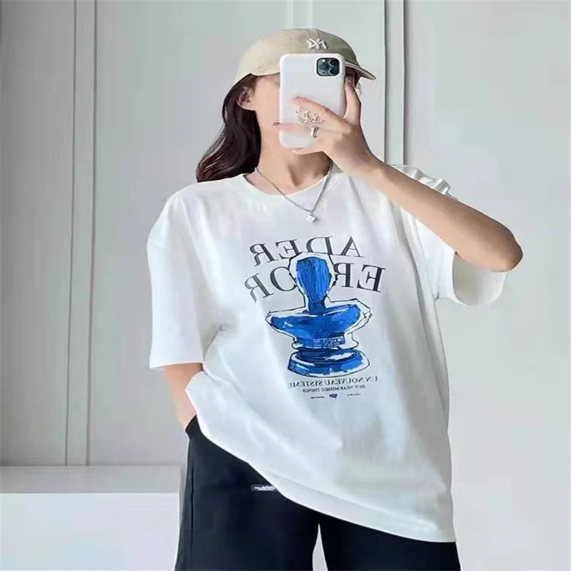 

Футболка Ader Ранняя весна с изображением Венеры, трехмерная футболка унисекс с круглым вырезом и короткими рукавами