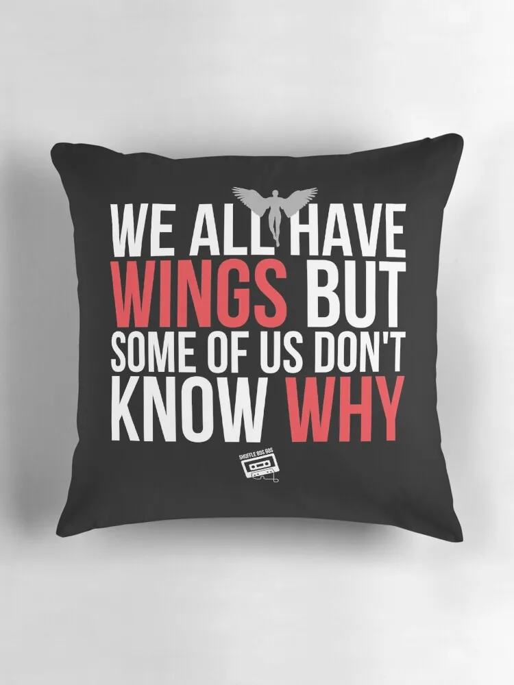 Классическая декоративная подушка для дивана в стиле 80-х Bluesy-Rock Melancholy