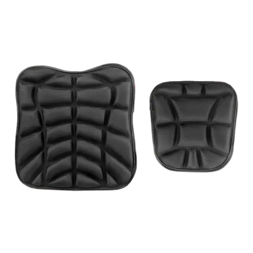 

2 упаковки, универсальная противоскользящая 3D удобная подушка для сиденья, комфортная дышащая подушка для мотоцикла, переднее и заднее сиденье, чехол на сиденье мотоцикла