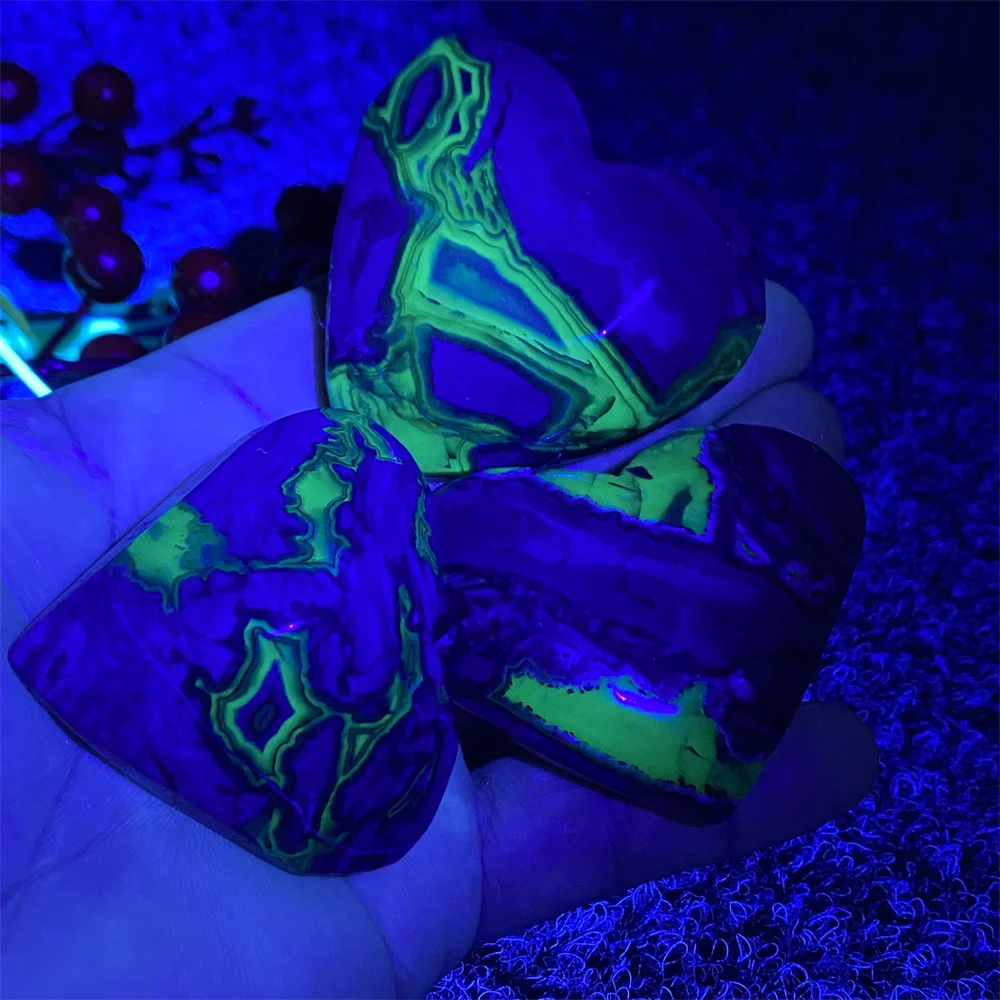 Натуральный драгоценный камень вулканический Агат ручная работа полированный