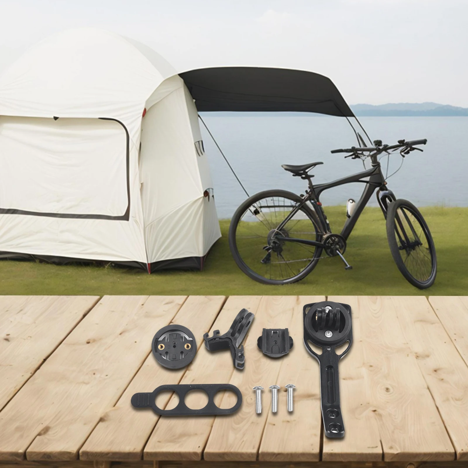 1 шт. держатель для велосипедного компьютера Garmin Cateye Bryton крепление руля BLACK INC