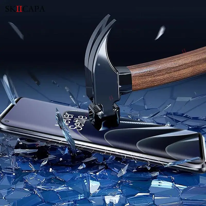 for oneplus 10 pro magnetic adsorption tempered glass phone case for one plus 10 pro 5g 360 double sided transparent flip cover free global shipping