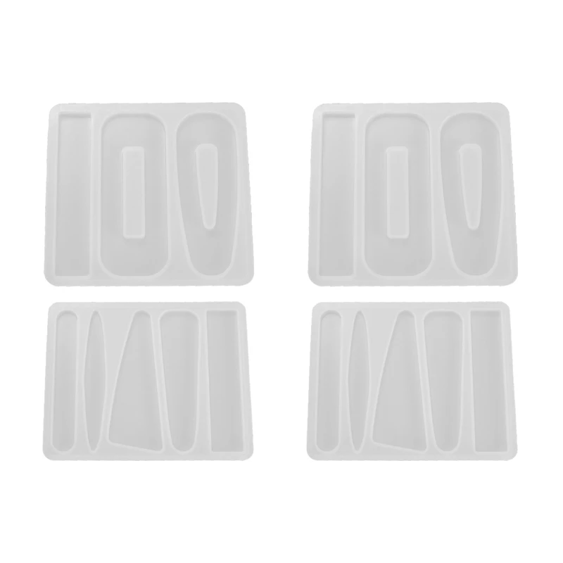 

4 шт., силиконовая акриловая Форма для украшений ручной работы