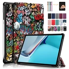 Ультратонкий чехол-подставка для планшета Huawei Matepad 11 (2021) 10,95T10T10S mediapad M5 lite 10, BAH2-W19L09, пленка, ручка