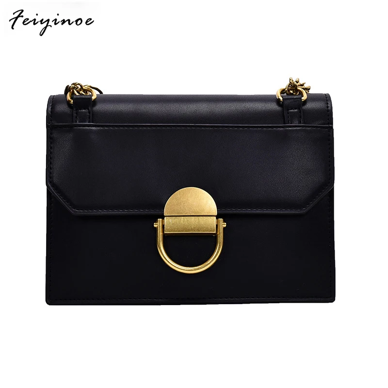 

2022 Contrast Color Flap Messenger Bags for Women Magnetic Buckle Design Single Shoulder Bags Ladies Clutch Purse Trendy Rivet