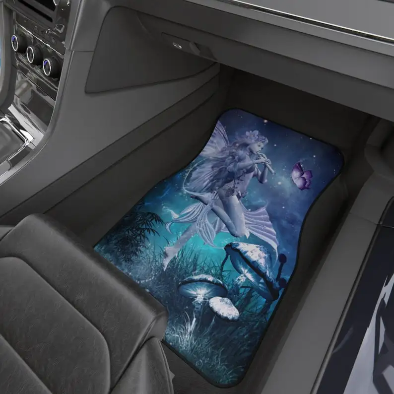 

Fairy Car Mats (Set of 4), Mushroom Car Mats, Cute Car Accessories, Car Mat Set, Fairy Car Accessories, Car Floor Mat, Car Mats,