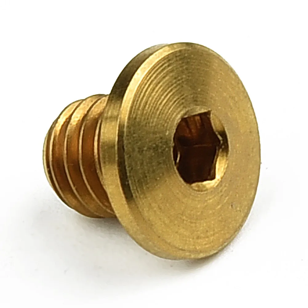 

Bike Bicycle Bleed Titanium Screw & O-Ring Titanium Bicycle Hydraulic Disc Brake ScrewFor-Shimano XT, SLX, Zee, Deore & LX