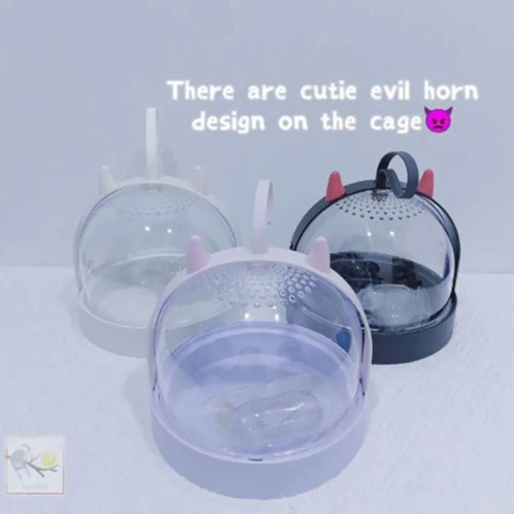 

Новая прочная прозрачная акриловая мини-клетка для хомяка