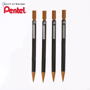 6 Pcs Japan Pentel Mechanical Pencil A129 Premium Drawing Pencil 0.9mm with Eraser Writing Not Easy To Broken Core Stationery