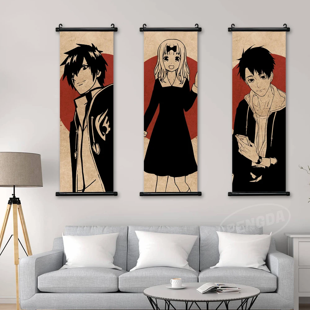 

Wall Art Anime Hanging Painting Poster My Hero Academia Canvas Print Midoriya Izuku Picture Home Decor Scroll Bedside Background