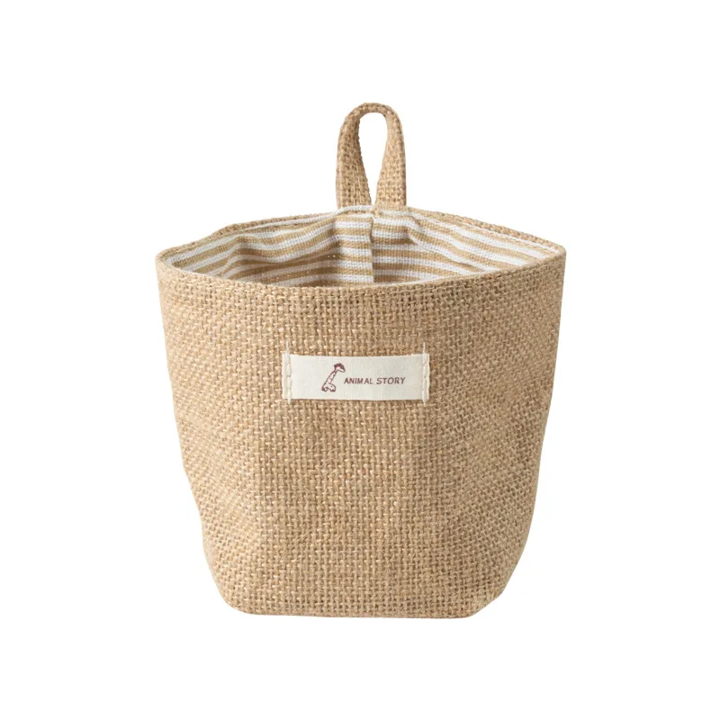 

None Cloth Bag Storage Bag Cotton Linen For Clothes For Cosmetic For Laundry Hanging Bag Hanging Pocket Traveling