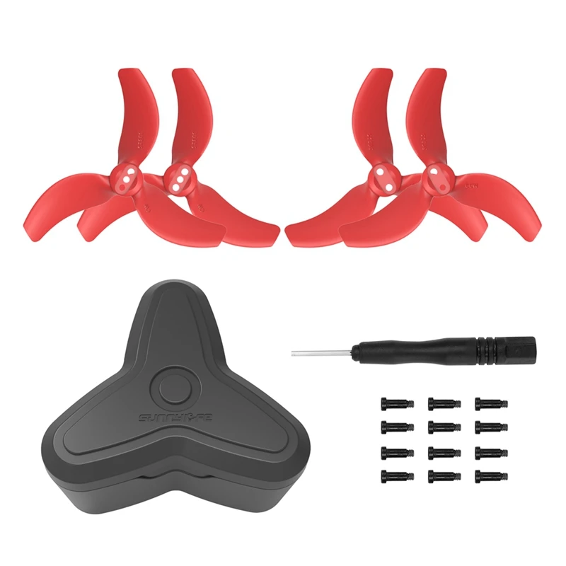 Red 3032S Propellers with Storage Case Red 3032S Propellers with Storage Case