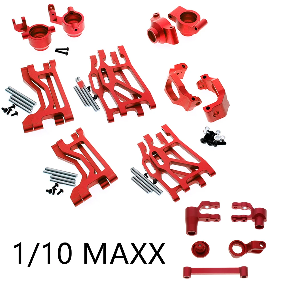 

Traxxas 1/10 MAXX металлические детали для модернизации поворотный рычаг руля группа C Базовая ось крепление для радиоуправляемого автомобиля 1:10 ...